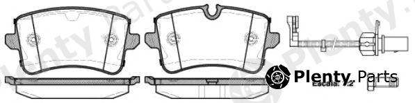  ROADHOUSE part 2134310 Brake Pad Set, disc brake