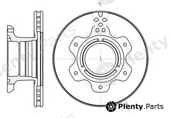  ROADHOUSE part 6119110 Brake Disc