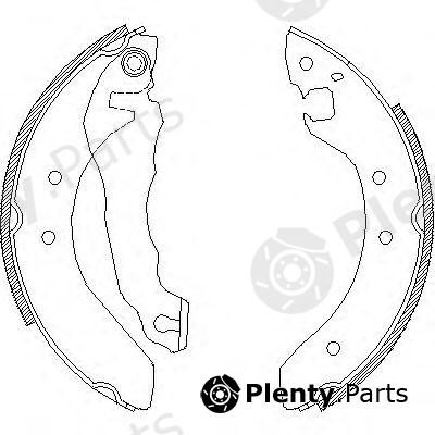 REMSA part 406400 Brake Shoe Set
