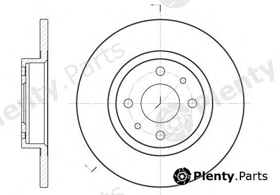  REMSA part 619100 Brake Disc