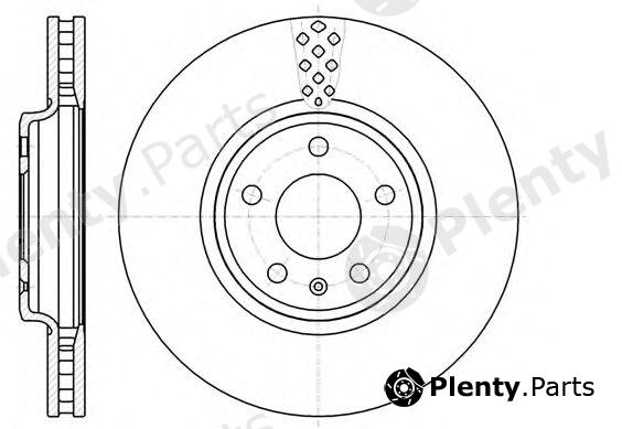  REMSA part 6111010 Brake Disc