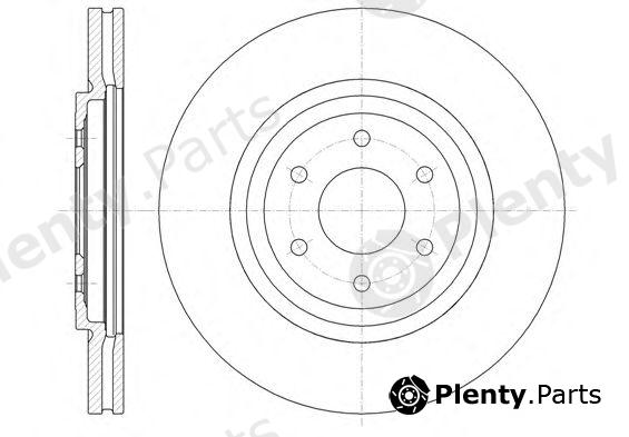  REMSA part 6134810 Brake Disc