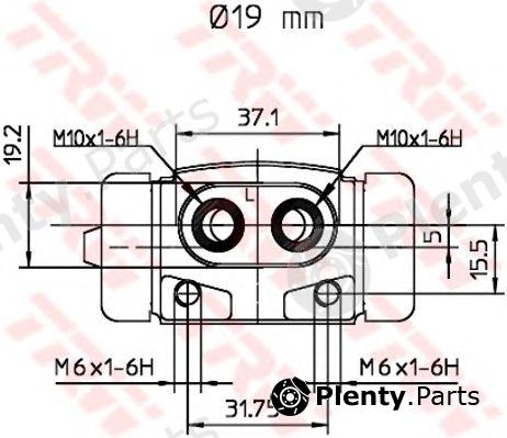  TRW part BWD188 Wheel Brake Cylinder