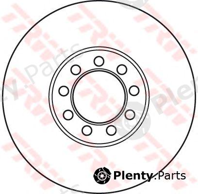  TRW part DF4994S Brake Disc