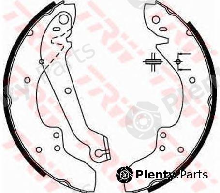  TRW part GS6167 Brake Shoe Set