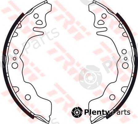  TRW part GS8750 Brake Shoe Set