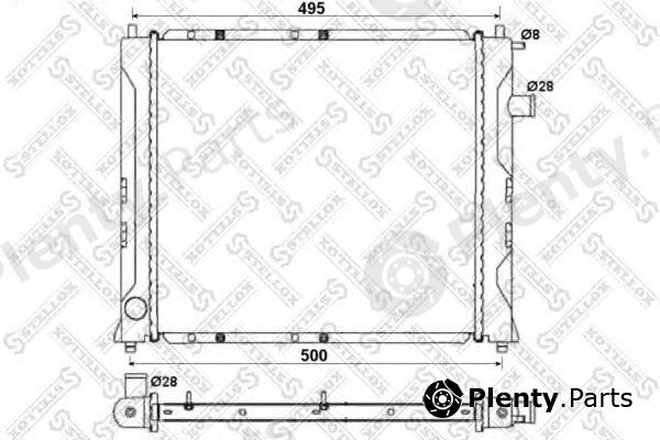  STELLOX part 10-25014-SX (1025014SX) Radiator, engine cooling