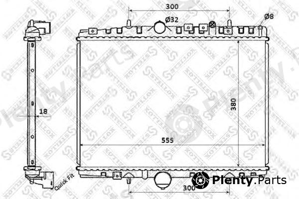  STELLOX part 10-25173-SX (1025173SX) Radiator, engine cooling