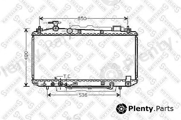  STELLOX part 10-25185-SX (1025185SX) Radiator, engine cooling