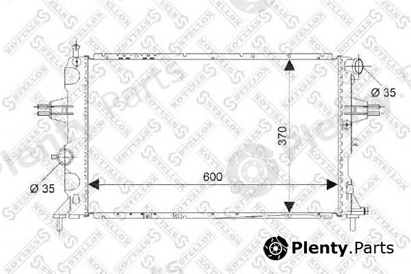  STELLOX part 10-25268-SX (1025268SX) Radiator, engine cooling