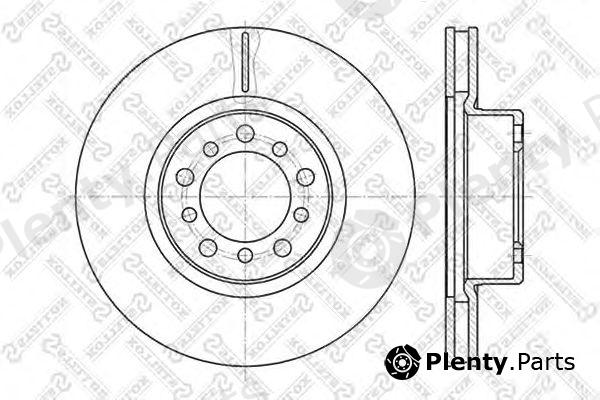  STELLOX part 6020-3324V-SX (60203324VSX) Brake Disc