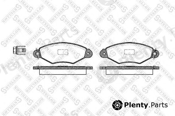  STELLOX part 654000B-SX (654000BSX) Brake Pad Set, disc brake