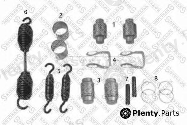  STELLOX part 85-10801-SX (8510801SX) Brake Shoe Pin Set
