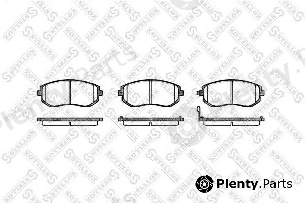 STELLOX part 962011L-SX (962011LSX) Brake Pad Set, disc brake