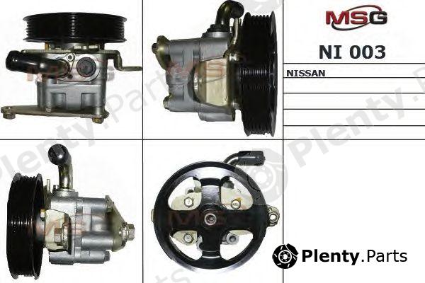  MSG part NI003 Replacement part
