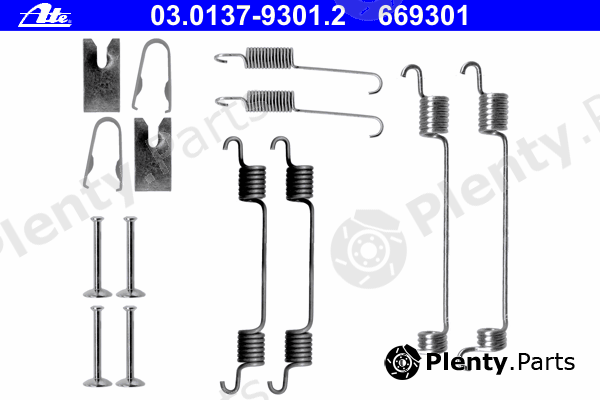  ATE part 03.0137-9301.2 (03013793012) Accessory Kit, brake shoes