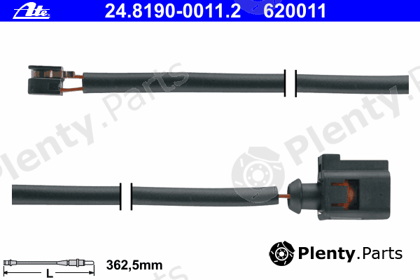  ATE part 24.8190-0011.2 (24819000112) Warning Contact, brake pad wear