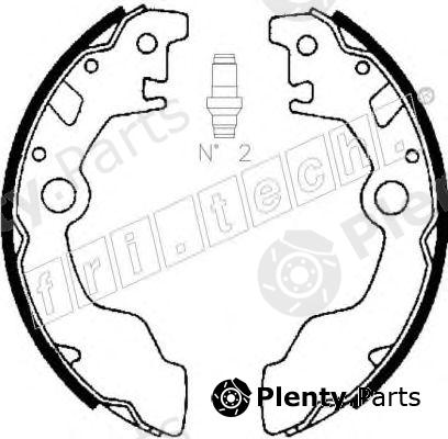  fri.tech. part 1110.330 (1110330) Brake Shoe Set