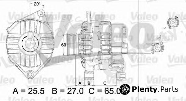  VALEO part 437431 Alternator