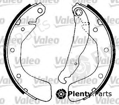  VALEO part 562078 Brake Shoe Set