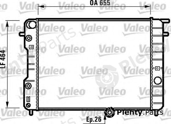  VALEO part 731840 Radiator, engine cooling