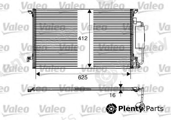  VALEO part 817712 Condenser, air conditioning