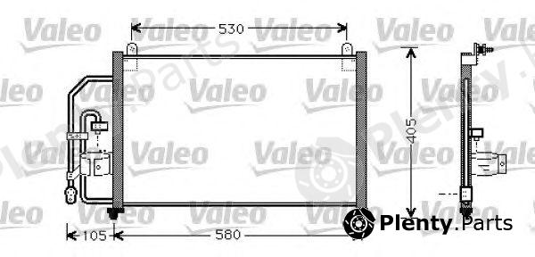  VALEO part 818056 Condenser, air conditioning