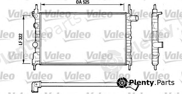  VALEO part 883881 Radiator, engine cooling