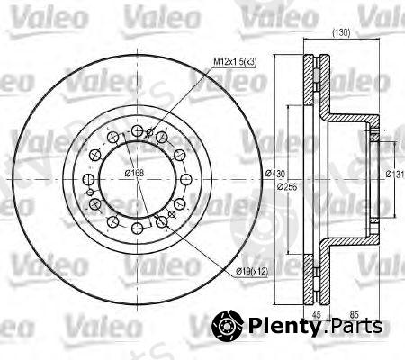  VALEO part 187075 Brake Disc