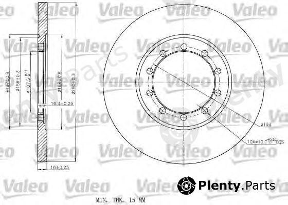 VALEO part 187152 Brake Disc