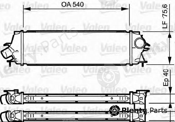  VALEO part 818771 Intercooler, charger