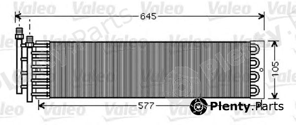  VALEO part 818033 Condenser, air conditioning