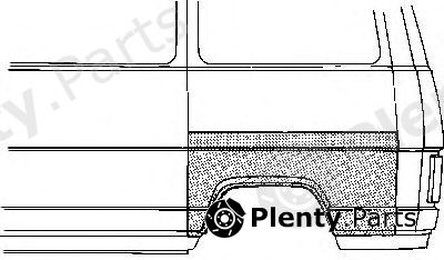  VAN WEZEL part 1747147 Sidewall
