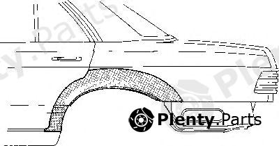  VAN WEZEL part 3026148 Sidewall
