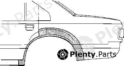  VAN WEZEL part 3763148 Sidewall