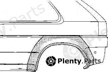  VAN WEZEL part 5812145 Sidewall