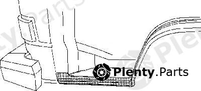  VAN WEZEL part 5874102 Foot Board, door sill