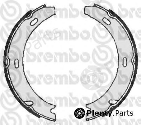  BREMBO part S50506 Brake Shoe Set, parking brake