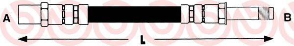  BREMBO part T85020 Brake Hose