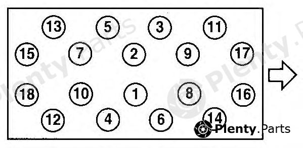  AJUSA part 10132410 Gasket, cylinder head