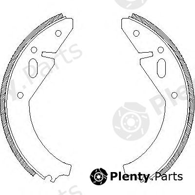  ROADHOUSE part 400300 Brake Shoe Set