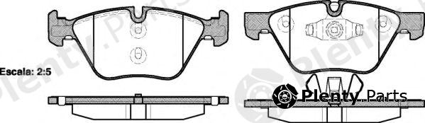  ROADHOUSE part 2105210 Brake Pad Set, disc brake