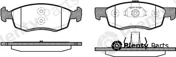  ROADHOUSE part 217232 Brake Pad Set, disc brake