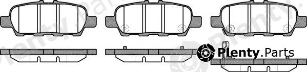  ROADHOUSE part 287631 Brake Pad Set, disc brake