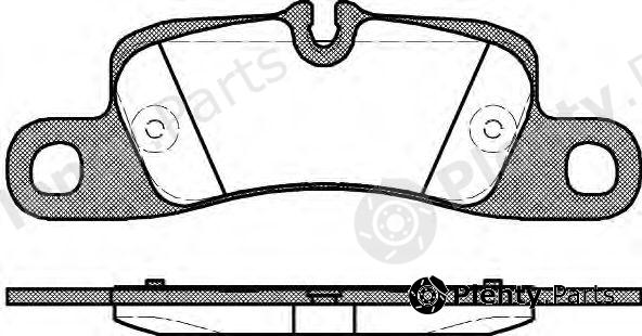  ROADHOUSE part 2137900 Brake Pad Set, disc brake