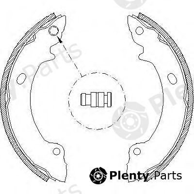  ROADHOUSE part 463200 Brake Shoe Set