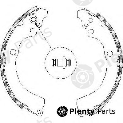  ROADHOUSE part 466400 Brake Shoe Set