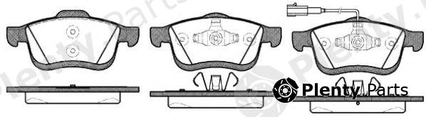  ROADHOUSE part 2118301 Brake Pad Set, disc brake