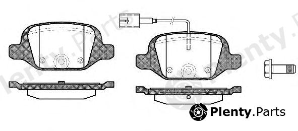  ROADHOUSE part 272712 Brake Pad Set, disc brake
