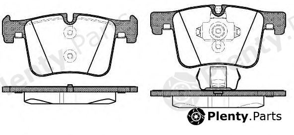  ROADHOUSE part 21457.00 (2145700) Brake Pad Set, disc brake